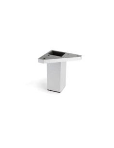 PATA MUEBLE ABS 40X40 H100 PLATA REI