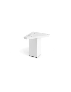 PATA MUEBLE ABS 40X40 H150 BLANCA REI