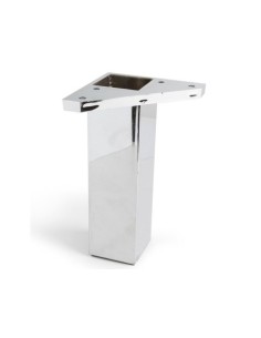 PATA MUEBLE ABS 40X40 H150 CROMO REI