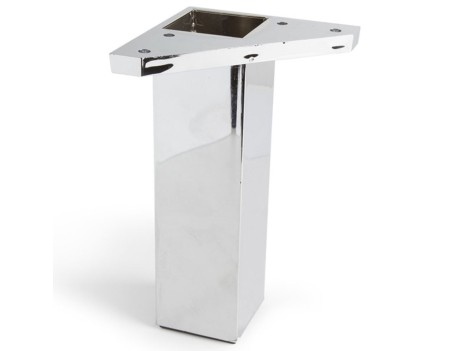 PATA MUEBLE ABS 40X40 H150 CROMO REI
