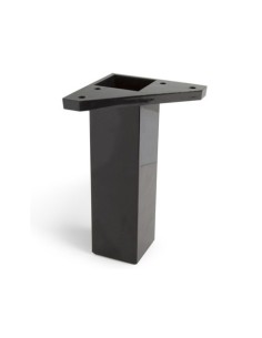 PATA MUEBLE ABS 40X40 H150 NEGRA REI