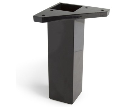 PATA MUEBLE ABS 40X40 H150 NEGRA REI
