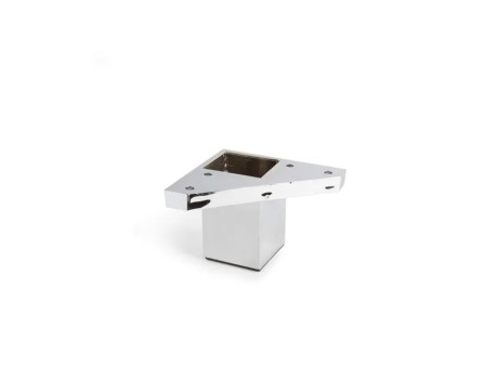 PATA REGULABLE ABS CROMADA 40X40 H60MM MUEBLE