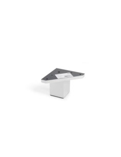 PATA REGULABLE ABS PLATA 40X40 H60MM MUEBLE