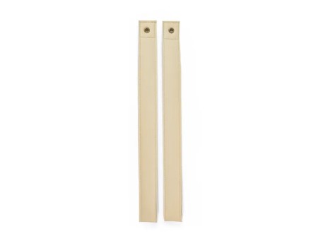2 TIRAS SOPORTE BALDA POLIPROPILENO 435X40MM CREMA
