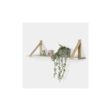 2 TIRAS SOPORTE BALDA POLIPROPILENO 435X40MM CREMA