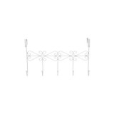 COLGADOR PUERTA DECORATIVO BLANCO REI