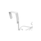 COLGADOR PUERTA DECORATIVO BLANCO REI
