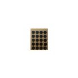 TAPÓN PVC AUTOADHESIVO NEGRO Ø12MM MOBILIARIO REI