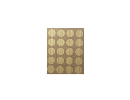 TAPÓN PVC AUTOADHESIVO PINO Ø12MM MOBILIARIO REI