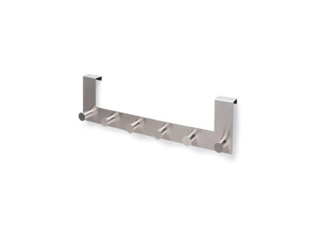 COLGADOR ACERO 6 COLGADORES 390X110X55MM REI
