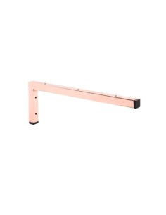 ESCUADRA SOPORTE BALDA 45X15X25MM ACABADO ORO ROSSO