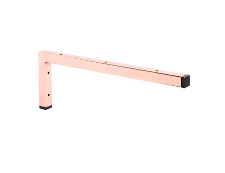ESCUADRA SOPORTE BALDA 45X15X25MM ACABADO ORO ROSSO
