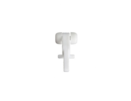 CORREDERAS PARA RIEL CORTINA BASIC PACK 10 UNIDADES