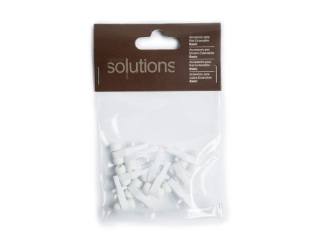 CORREDERAS PARA RIEL CORTINA BASIC PACK 10 UNIDADES