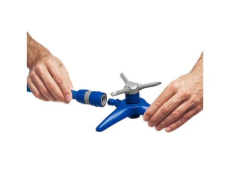 ASPERSOR DE RIEGO 3 BRAZOS CON BASE TATAY