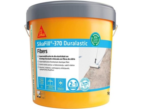 SIKAFILL-370 FIBRAS BLANCO IMPERMEABILIZANTE 1KG