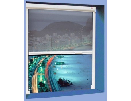 KIT MOSQUITERA AUTOENROLLABLE 100X150CM BLANCA