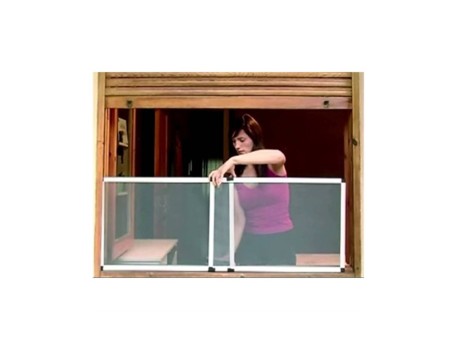 MOSQUITERA FIJA EXTENSIBLE 75-142X50CM VENTANA