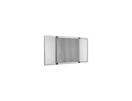 MOSQUITERA FIJA EXTENSIBLE BLANCA 50-92X40CM