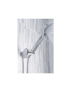 SOPORTE DUCHA MULTIPOSICIÓN CROMADO REGULABLE 2