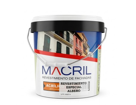 REVESTIMIENTO MACRIL ESPECIAL ALBERO 12L