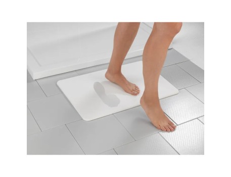 ALFOMBRA BAÑO SIMI BLANCO 60X39CM