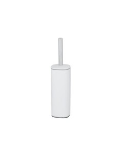 ESCOBILLERO WC ALASSIO BLANCO ACERO INOXIDABLE