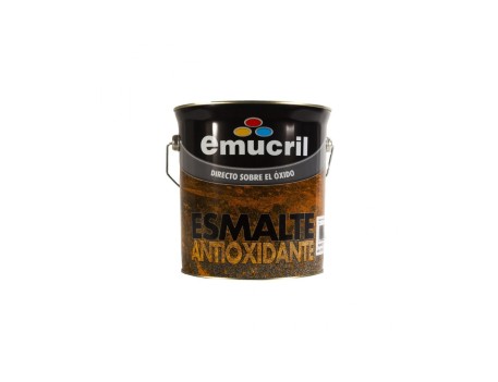 ESMALTE ANTIOXIDANTE EMUCRIL GRIS BRILLO 2.5L