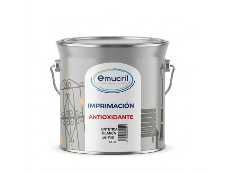 IMPRIMACIÓN EMUCRIL SINTÉTICA BLANCA 2,5L