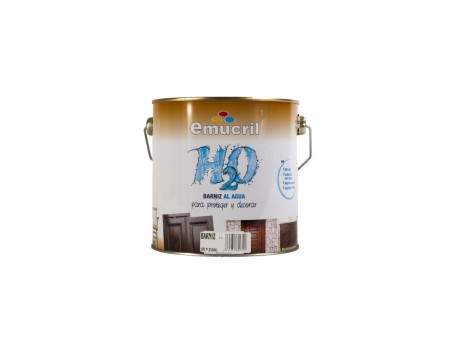 BARNIZ TINTE AL AGUA H2O SATINADO TECA 250ML