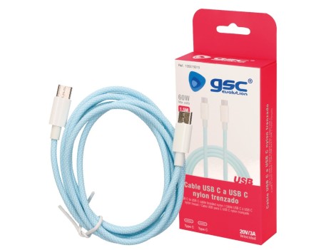 CABLE USB TIPO C A USB TIPO C 1.5M 480MBPS