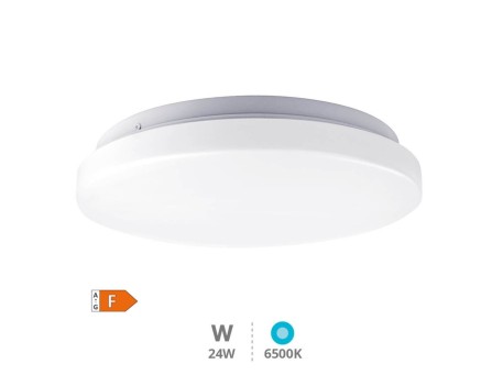 PLAFÓN LED TECHO ELDA 24W 6500K LUZ FRÍA BLANCO
