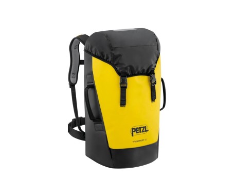 MOCHILA TRANSPORTE PETZL 45L AMARILLO ALTA VIS.