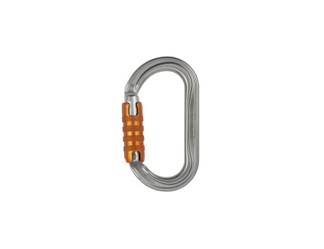 MOSQUETÓN OVAL OK TRIACT-LOCK PETZL ANTICAÍDAS