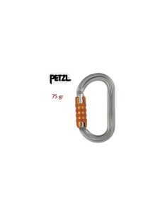 MOSQUETÓN OVAL OK TRIACT-LOCK PETZL ANTICAÍDAS 2