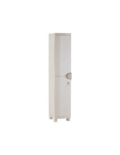 TAQUILLA ARMARIO RESINA 35CM BEIGE PLASTIKEN