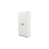 ARMARIO ESCOBERO 90CM BEIGE SPACE-SAVER PLASTIKEN
