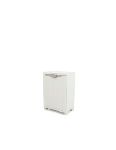 MEDIO ARMARIO 70CM BEIGE SPACE-SAVER PLASTIKEN