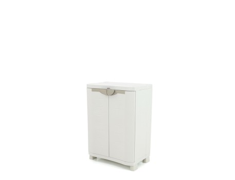 MEDIO ARMARIO 70CM BEIGE SPACE-SAVER PLASTIKEN