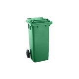 CONTENEDOR BASURA 120L CON RUEDAS VERDE
