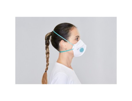 MASCARILLA FILTRANTE BLS O2 513V FFP3 NR D