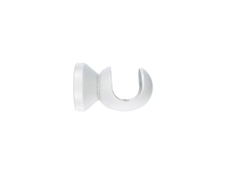 SOPORTE TECHO BARRA CORTINA BLANCO IDEAS WOOD Ø28MM