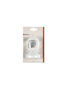 SOPORTE TECHO BARRA CORTINA BLANCO IDEAS WOOD Ø28MM 2