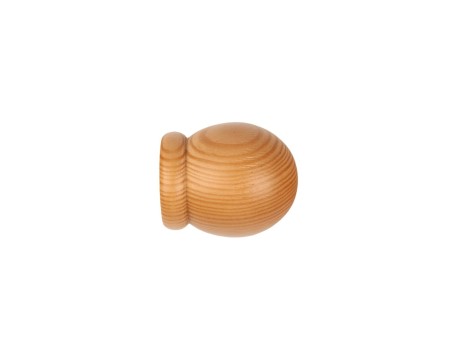 TERMINAL ESFERA HAYA PARA BARRA CORTINA 28MM 2UDS