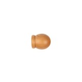 TERMINAL ESFERA HAYA PARA BARRA CORTINA 28MM 2UDS