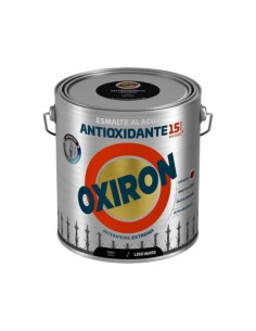 ESMALTE ANTIOXIDANTE AL AGUA NEGRO MATE 2,5L