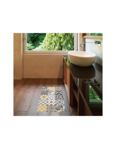 ALFOMBRA CROMA PATCH GRIS-ÁMBAR 50X140CM 2