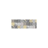 ALFOMBRA CROMA PATCH GRIS-ÁMBAR 50X110CM
