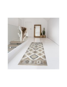 ALFOMBRA CROMA KILIM GRISES 45X75CM ANTIFATIGA 2